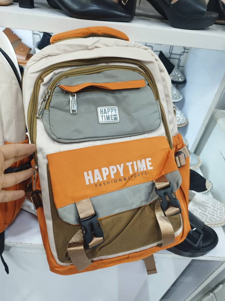 کوله پشتی هپی تایم Happy Time | سبک، ضدآب، مدرسه و سفر 1